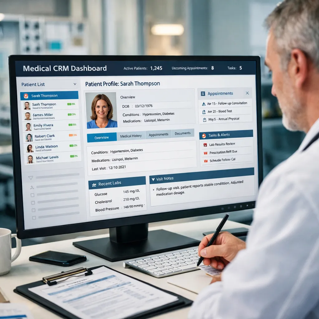 CRM Médico: Qué Es y Por Qué Lo Necesitas en 2026