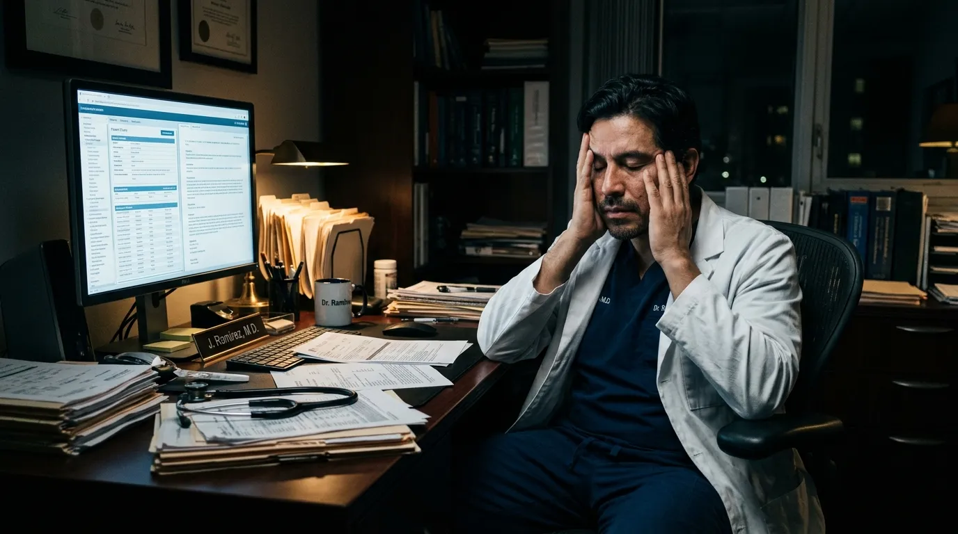 Burnout en Médicos: Cómo la Tecnología Ayuda a Prevenir el Agotamiento Profesional en tu Consultorio