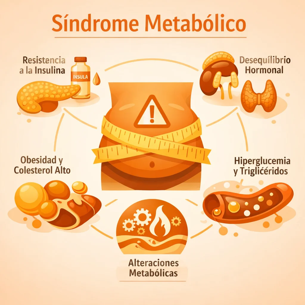 Síndrome Metabólico: Diagnóstico, Riesgos y Estrategias de Manejo