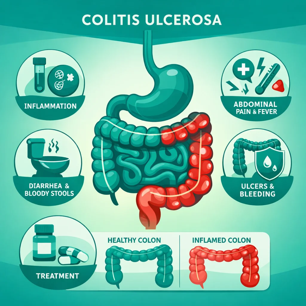 Colitis Ulcerosa: Diagnóstico, Tratamiento y Vigilancia a Largo Plazo
