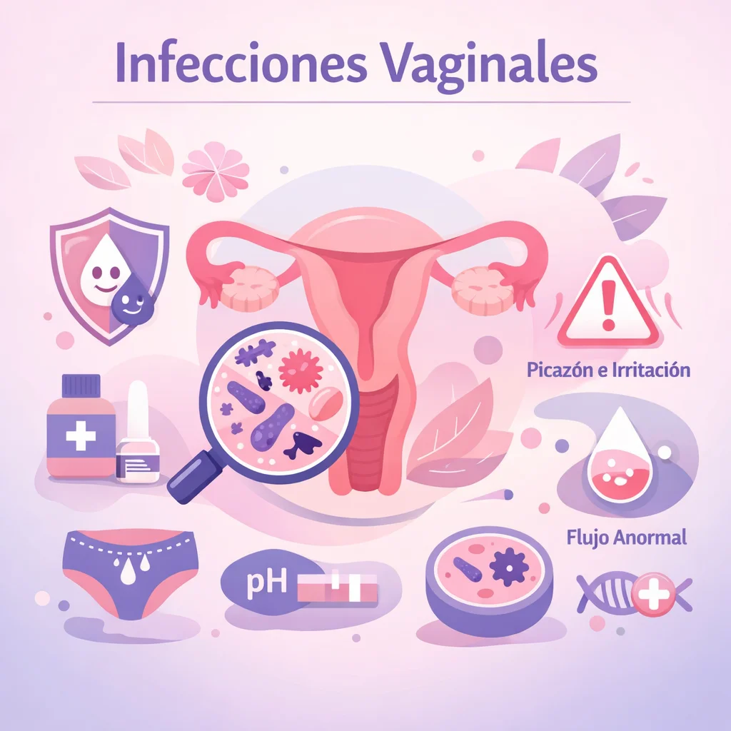 Infecciones Vaginales: Tipos, Diagnóstico y Tratamiento Correcto