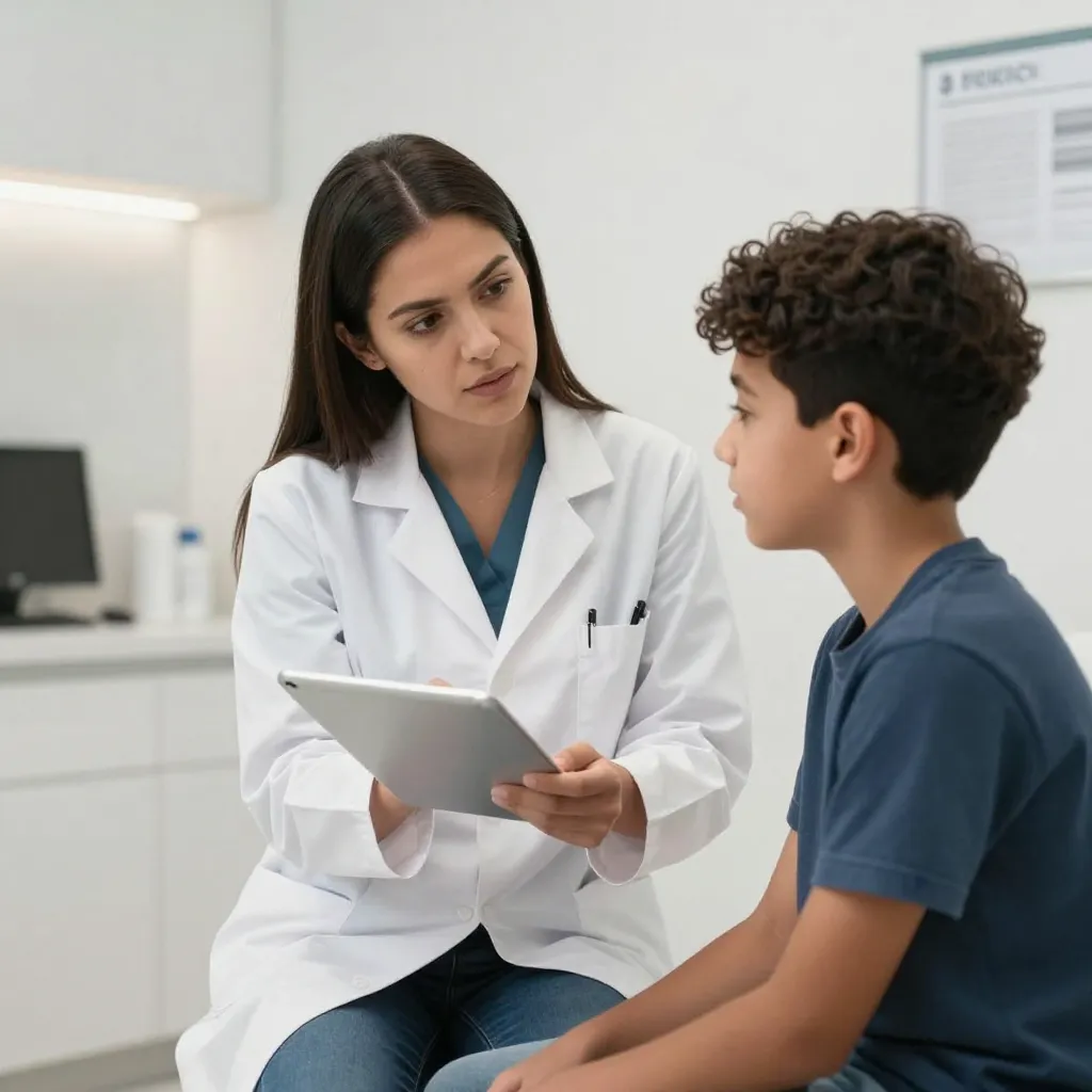 Persona aplicando productos de cuidado facial en rutina saludable