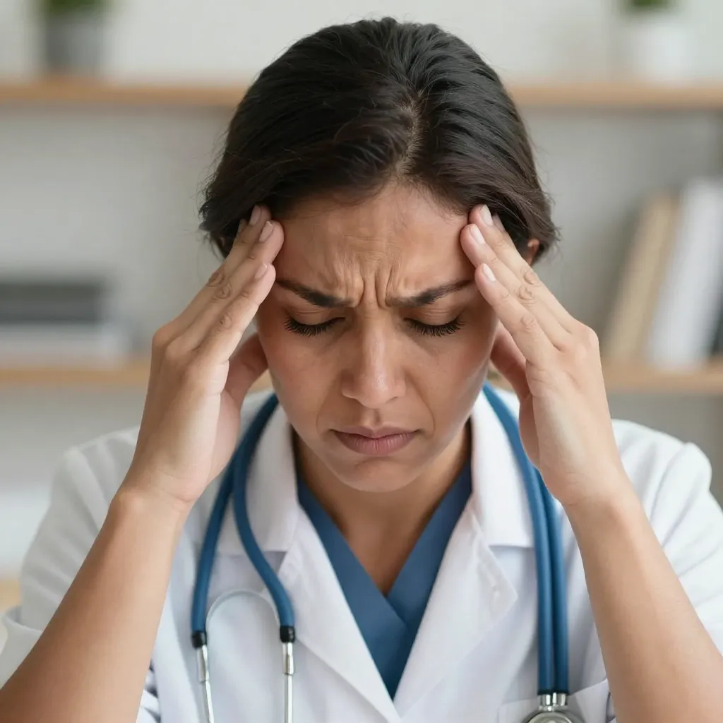 Persona recibiendo terapia para manejo de ansiedad