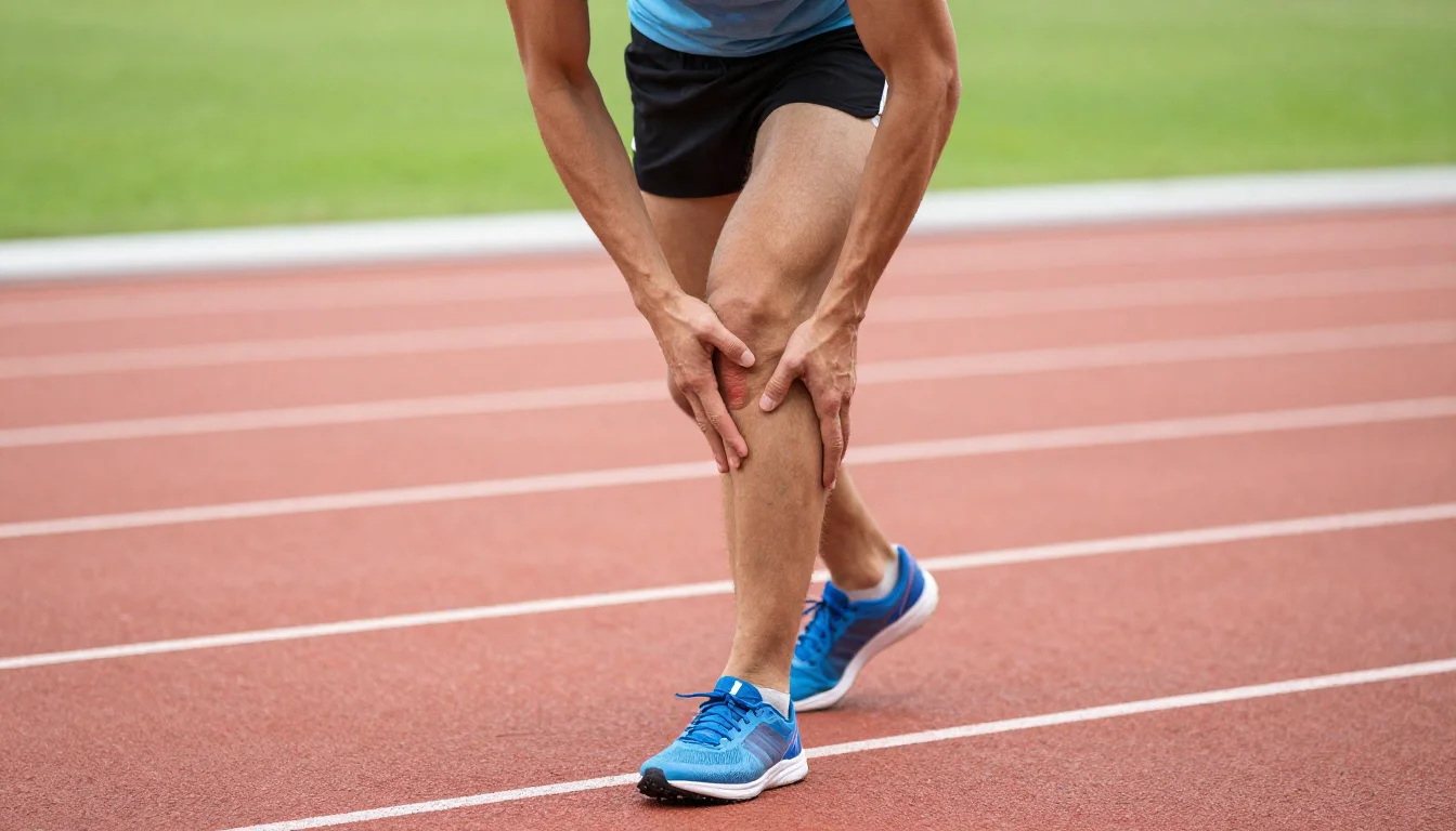 Ilustración sobre causas comunes del dolor de rodilla