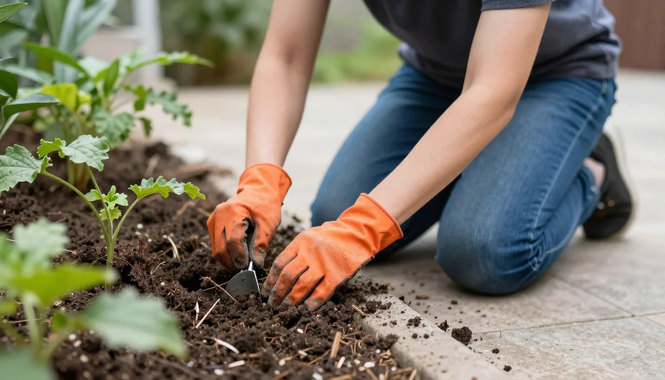 Ilustración sobre síntomas de la bursitis de rodilla