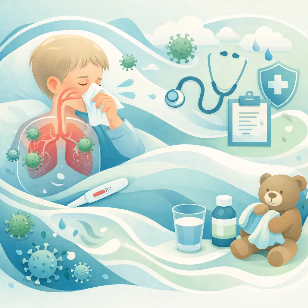 Catarro y Resfriado en Niños: Síntomas, Duración y Cuidados en Casa
