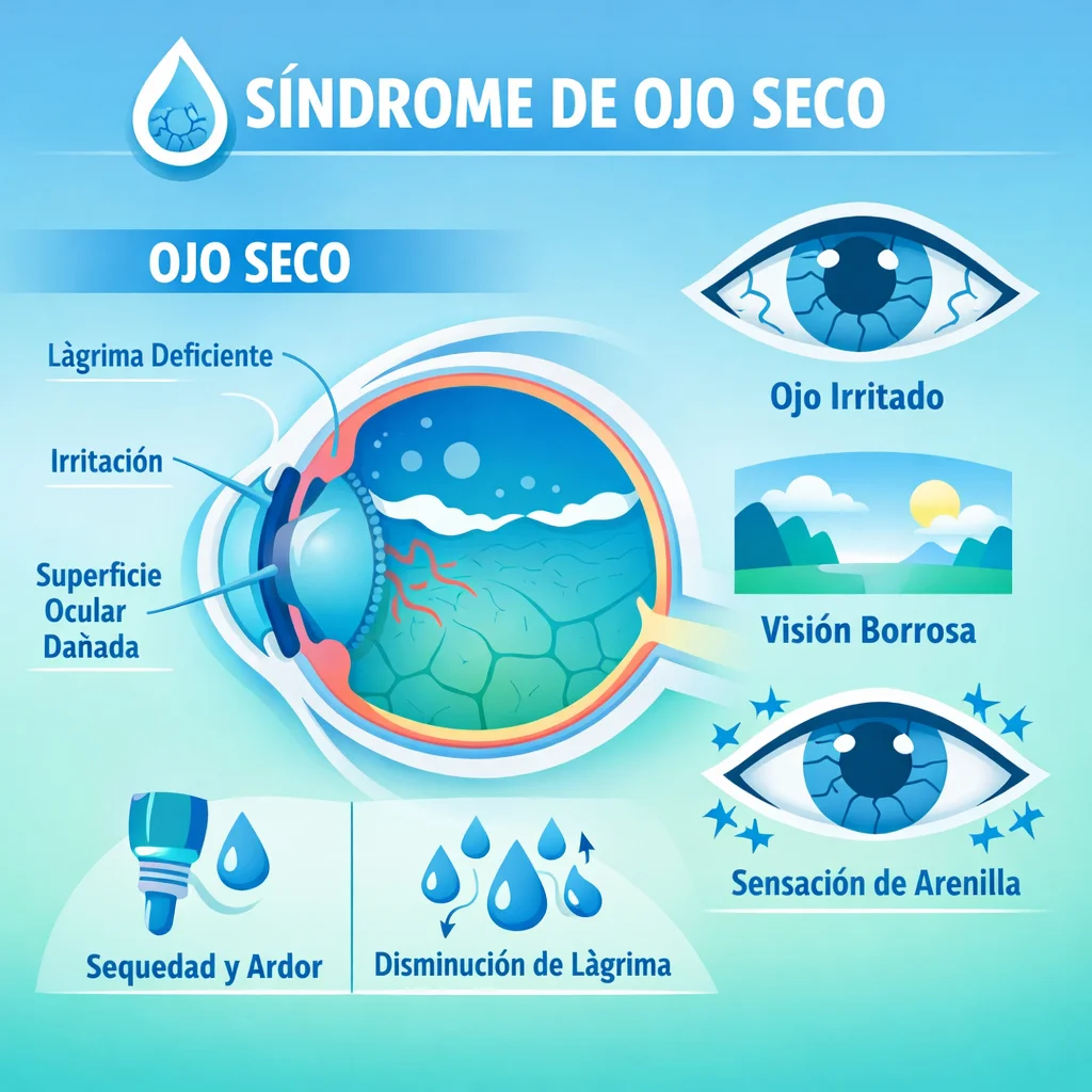Síndrome de Ojo Seco: Causas, Diagnóstico y Tratamiento Actualizado