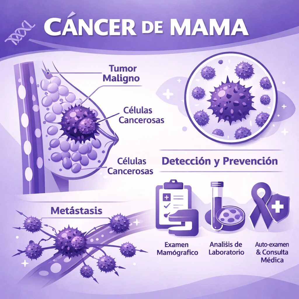 Cáncer de Mama: Síntomas, Autoexamen y Detección Temprana