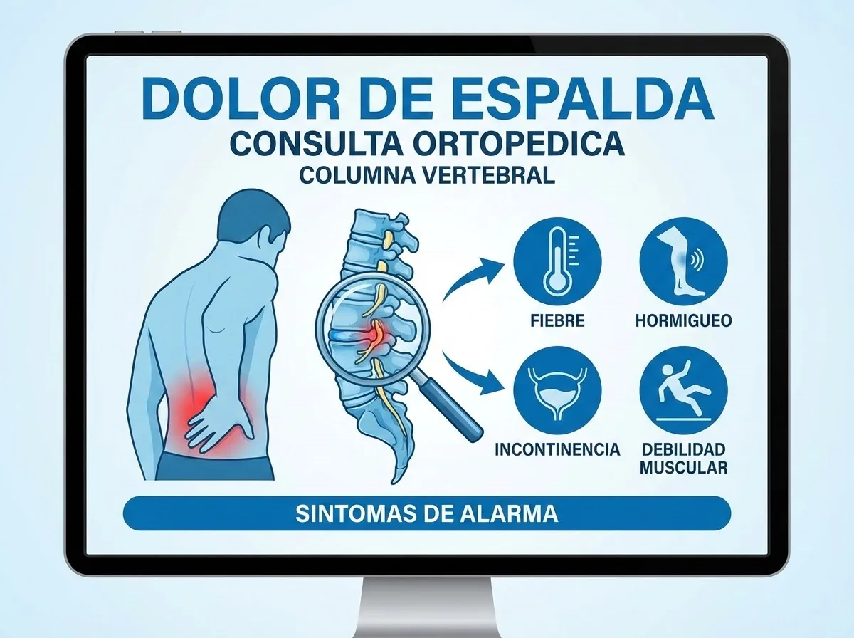 ¿Cuándo Ir al Ortopedista por Dolor de Espalda? Señales de Alerta