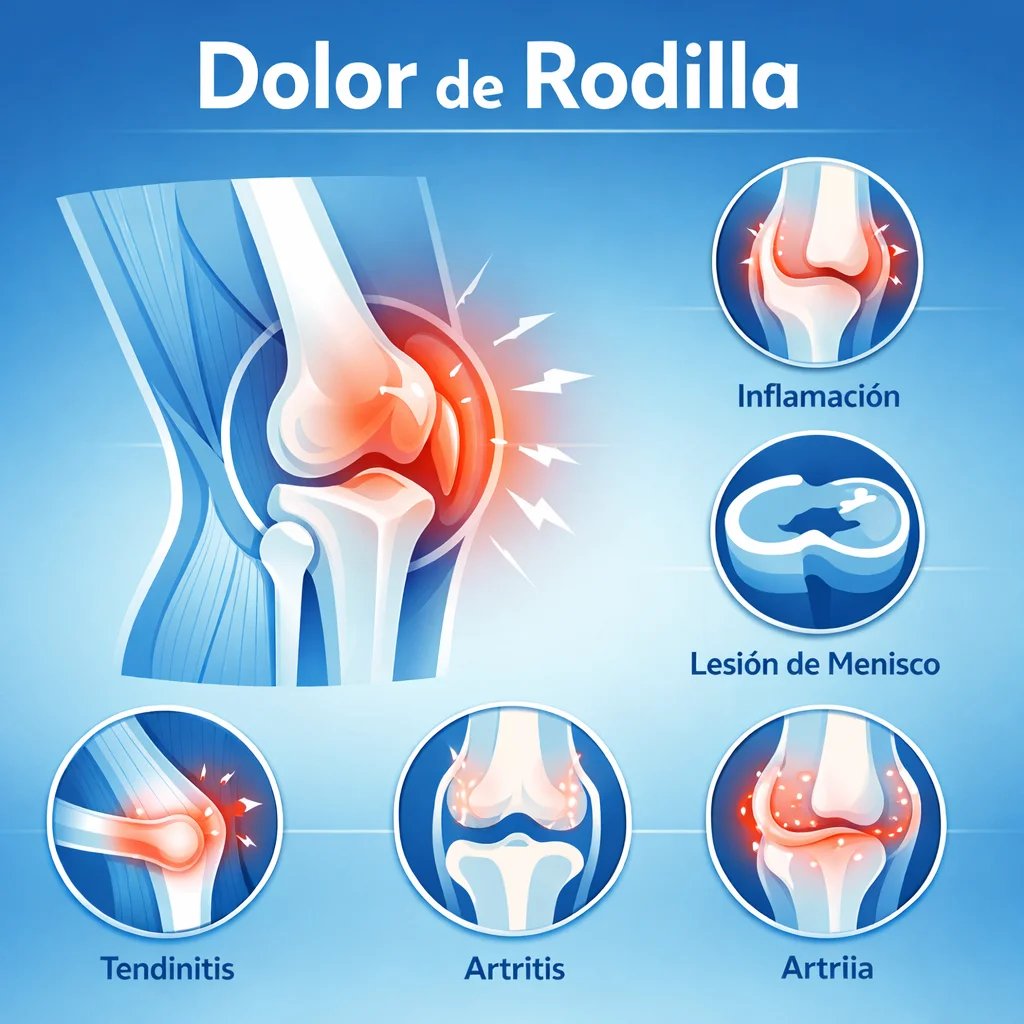 Dolor de Rodilla: Causas, Síntomas y Tratamiento