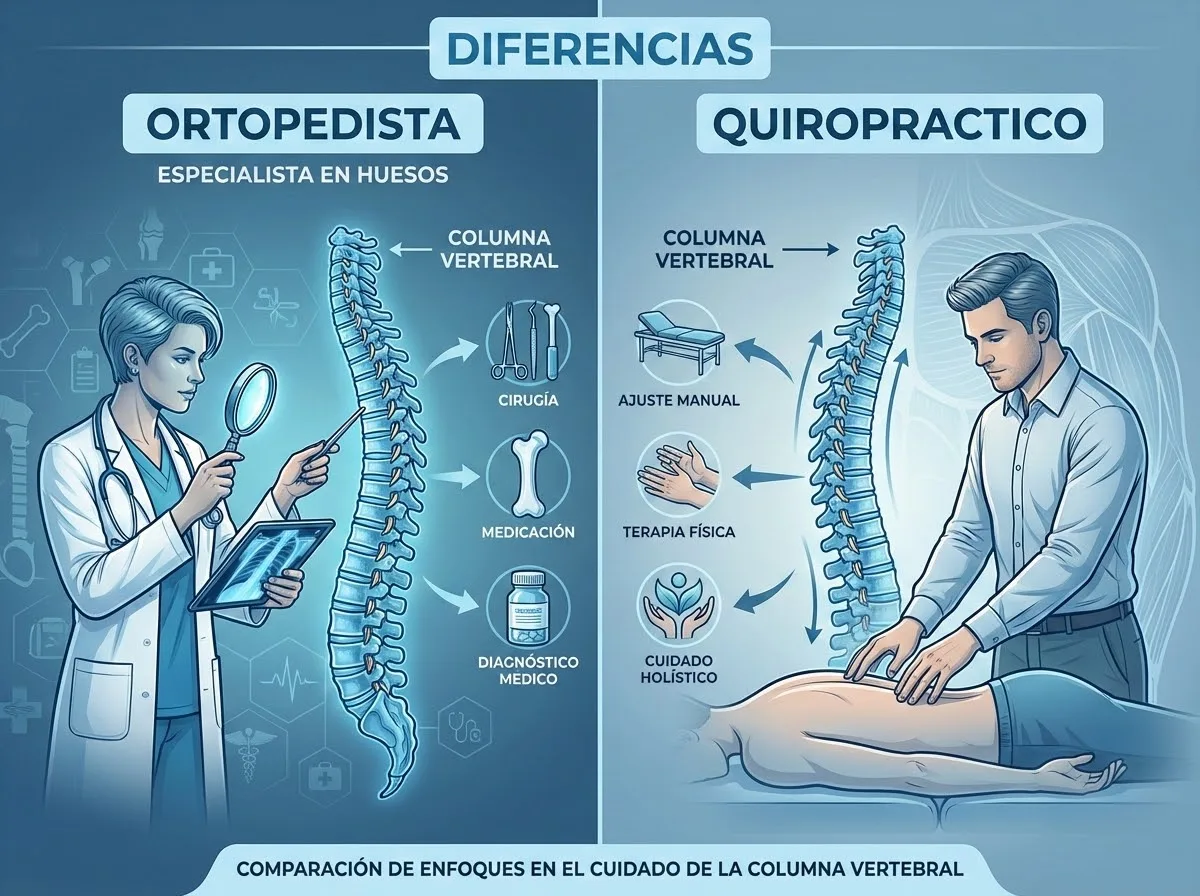 Ortopedista vs Quiropráctico: ¿Cuál Necesitas para tu Dolor de Espalda?