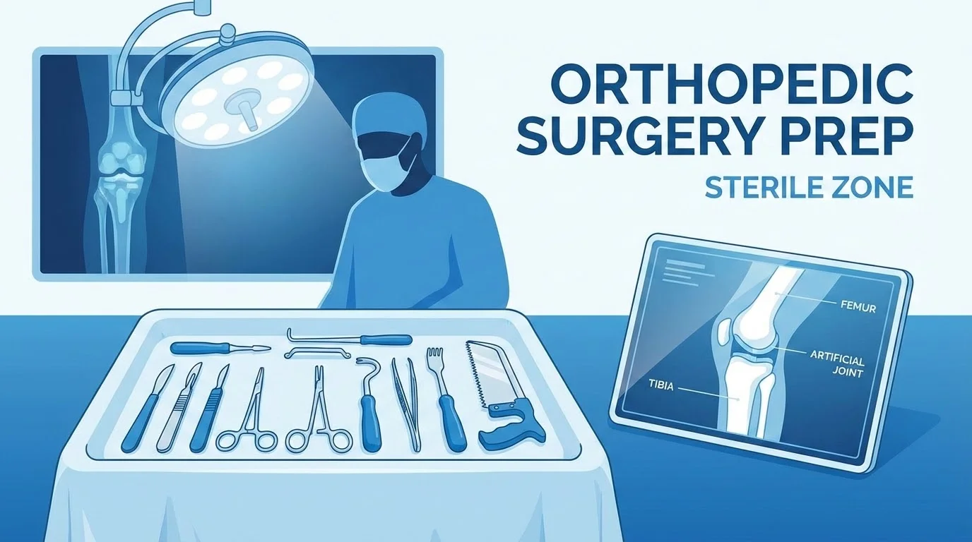 Preparación para Cirugía Ortopédica: Guía Completa Pre y Postoperatoria