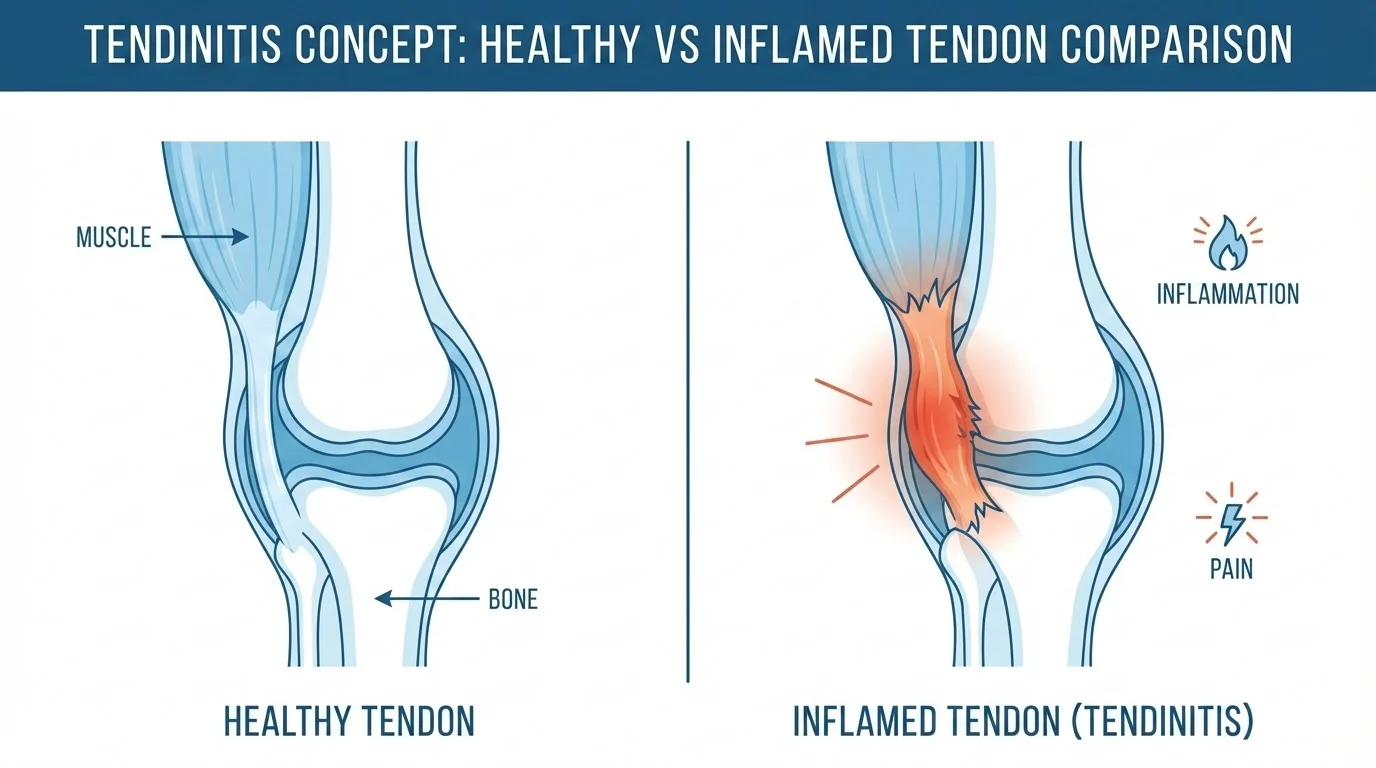 Tendinitis: Causas, Síntomas y Tratamiento Completo | Guía 2026