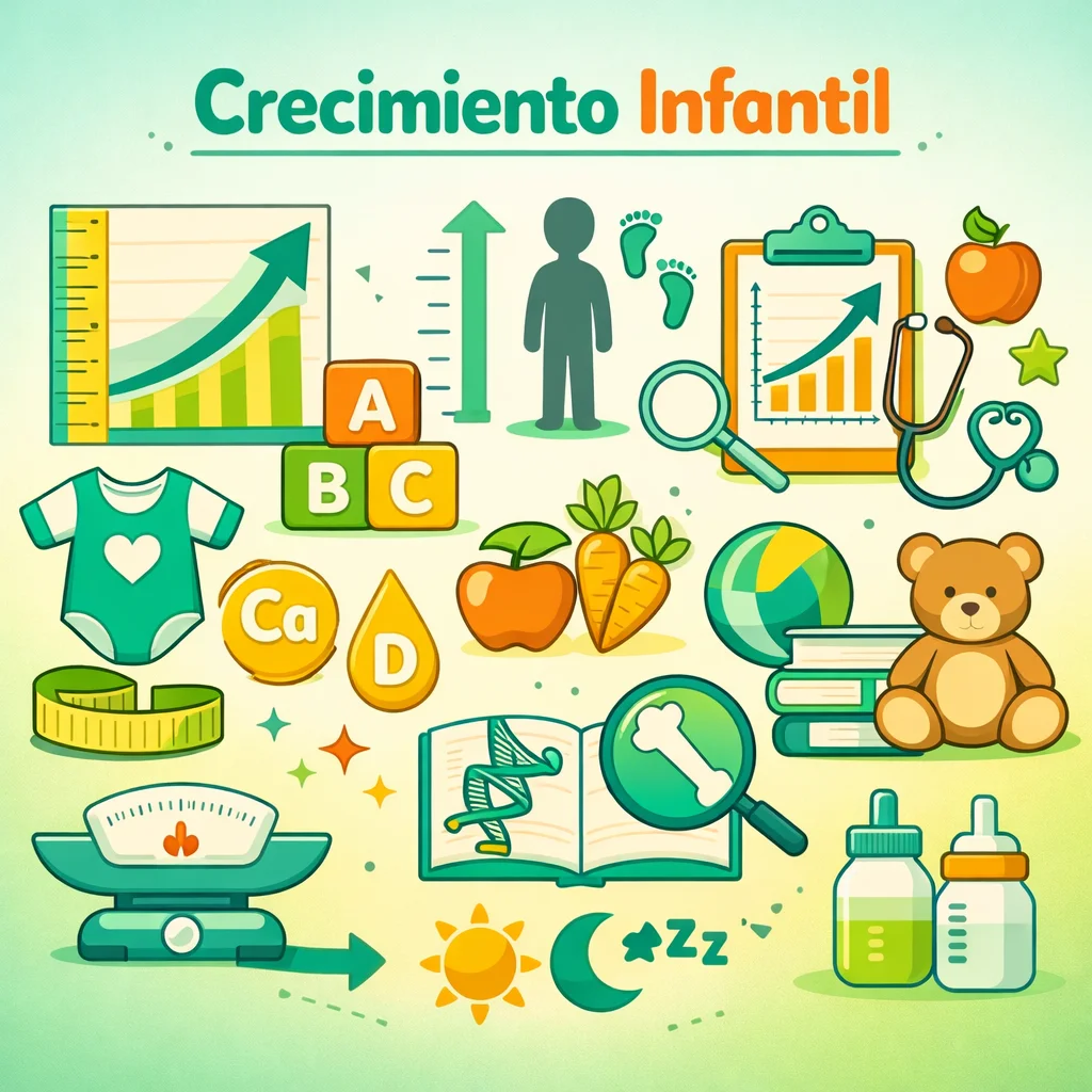 Crecimiento Infantil: Percentiles, Curvas de Crecimiento y Señales de Alerta