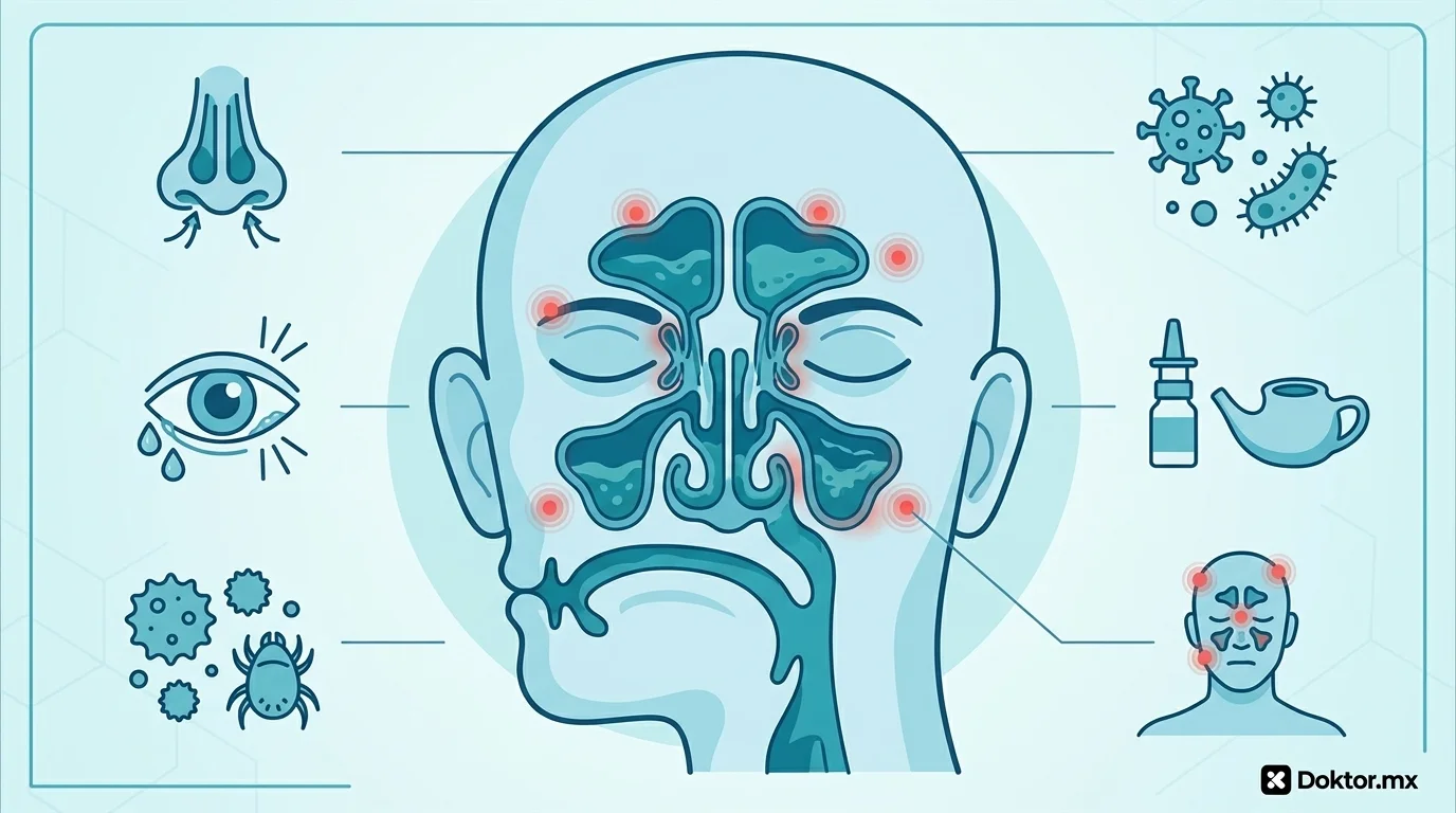 Síntomas de Sinusitis: Cómo Identificarlos