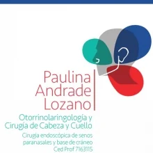 Foto de Dr. Paulina Andrade Lozano, Otorrinolaringología en Aguascalientes