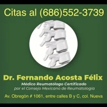 Foto de Dr. Fernando Acosta Félix, Reumatología en Mexicali