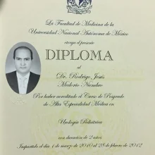 Foto de Dr. Rodrigo Jesús Medorio Niembro pediátrico, Cirugía Pediátrica en Tijuana