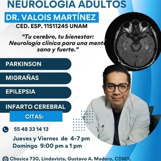 Foto de Dr. Valois Martinez Diaz, Neurología en Ciudad de México