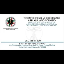 Foto de Dr. Abel Quijano Cornejo, Ortopedia y Traumatología en Tuxtla Gutiérrez