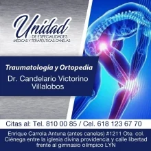Foto de Dr. Candelario Victorino Villalobos, Ortopedia y Traumatología en Durango