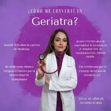 Foto de Dr. Monica Lizeth Padilla Sanchez, Geriatría en Guadalajara