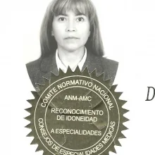 Dr. Elvia De Gante Sanchez