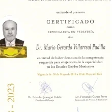 Foto de Dr. Mario Gerardo Villarreal Padilla, Neonatología en Monterrey