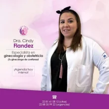 Foto de Dr. Cindy Guadalupe Flandez Sanchez, Ginecología y Obstetricia en Xalapa