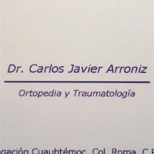 Foto de Dr. Carlos Javier Arroniz Ochoa, Ortopedia y Traumatología en Querétaro