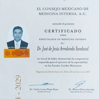 Foto de Dr. José de Jesús Arredondo Sandoval, Medicina Interna en Cancún
