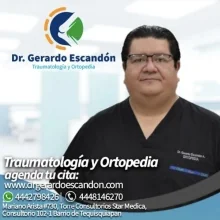 Foto de Dr. Gerardo Escandón Armendáriz, Ortopedia y Traumatología en San Luis Potosí