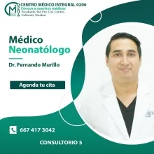 Foto de Dr. Fernando Murillo Sarabia, Pediatría en Culiacán