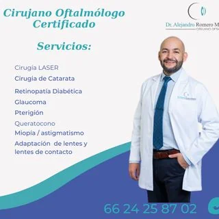 Foto de Dr. Alejandro Romero Mendivil, Oftalmología en Hermosillo