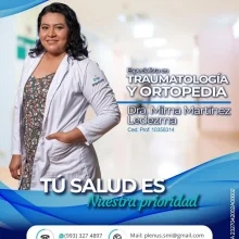Foto de Dr. Mirna Martínez Ledezma, Ortopedia y Traumatología en Villahermosa