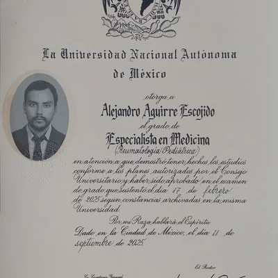 Foto de Dr. Alejandro Aguirre Escojido, Pediatría en Veracruz