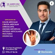 Foto de Dr. Jesús Alberto Díaz Ramos, Ortopedia y Traumatología en Mérida